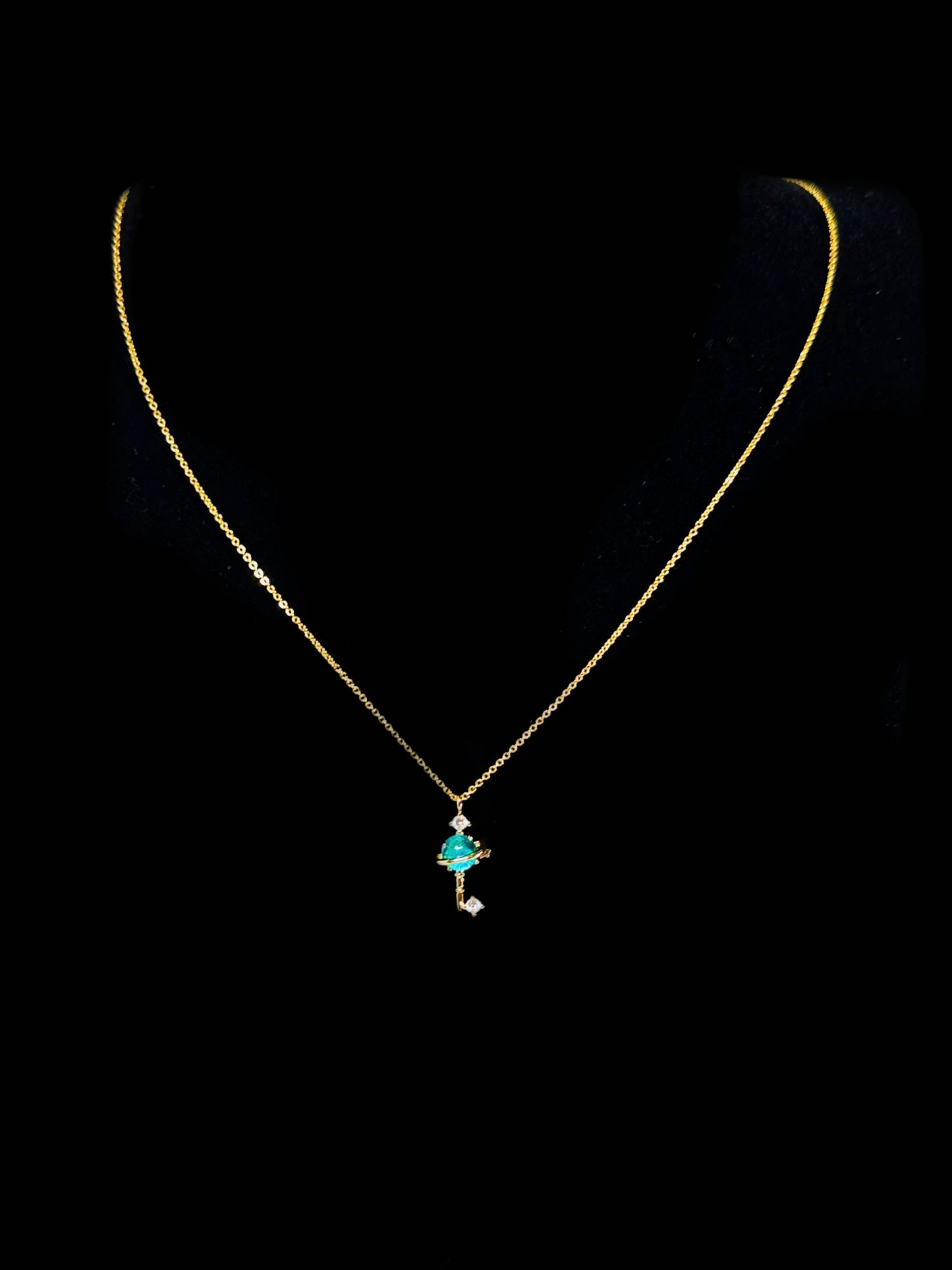 Key to Space Gold Necklace