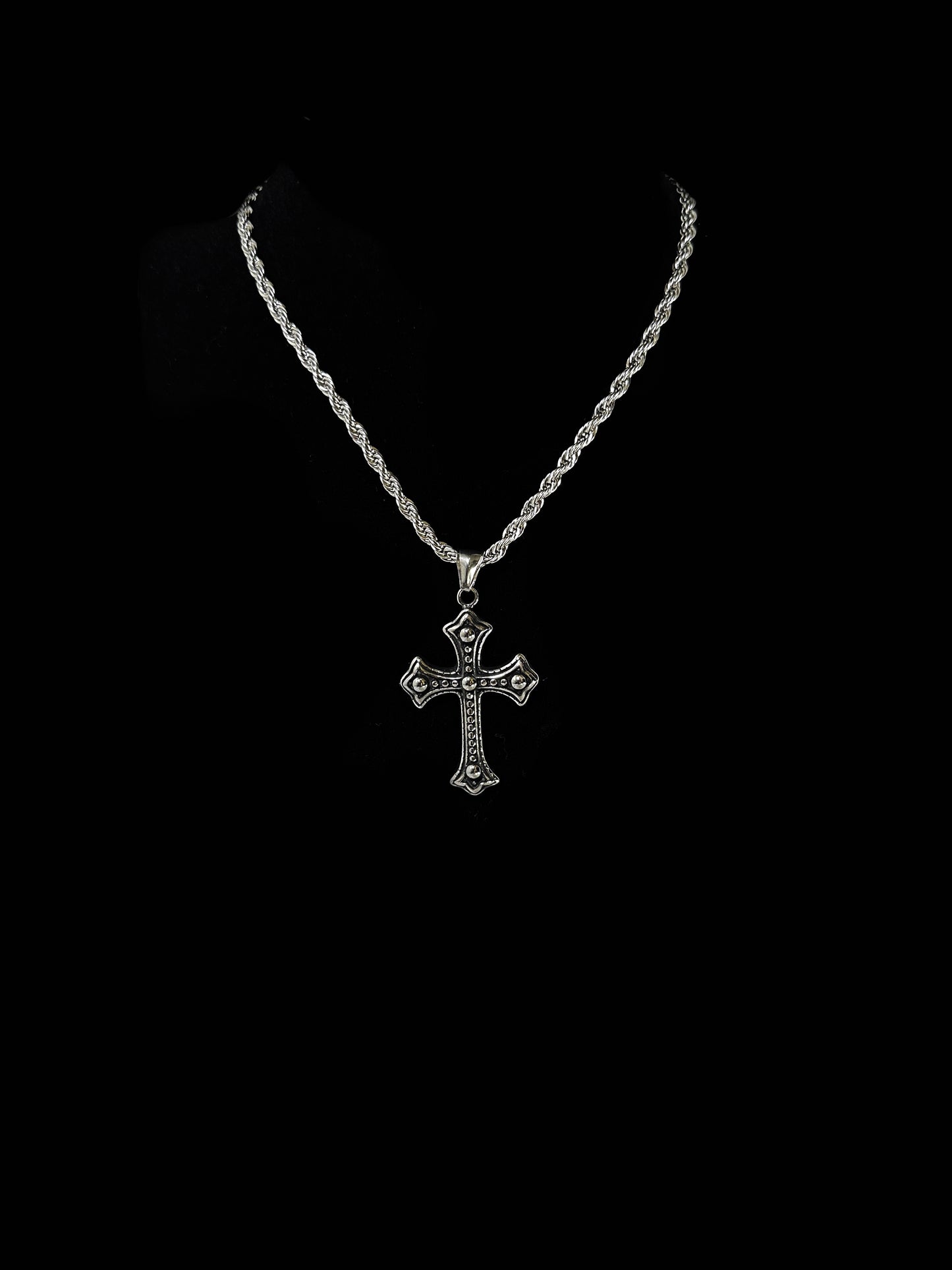 Antique Cross Necklace